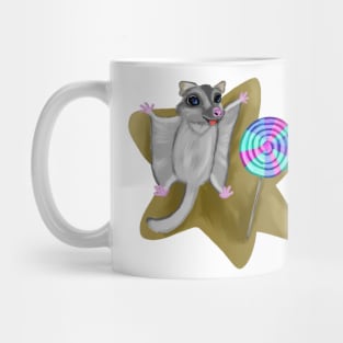 Sugar glider - lollipop Mug